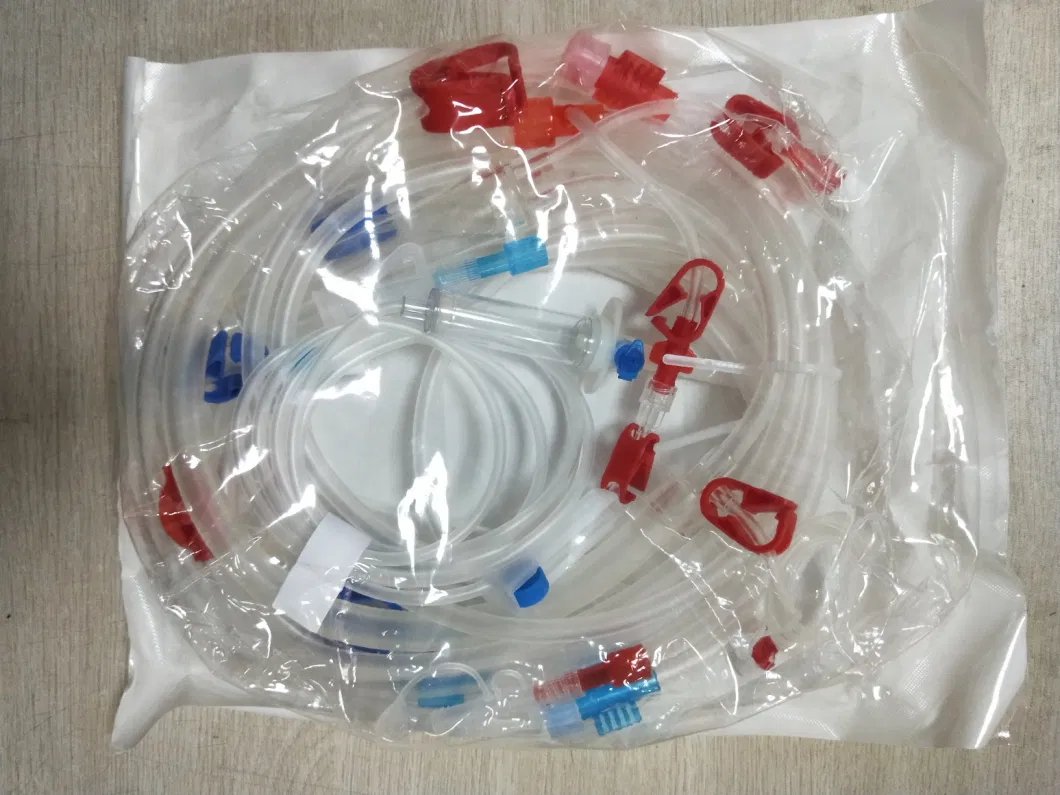 Hemodialysis Machine Accessories Disposable Hemodialysis Blood Tubing Set