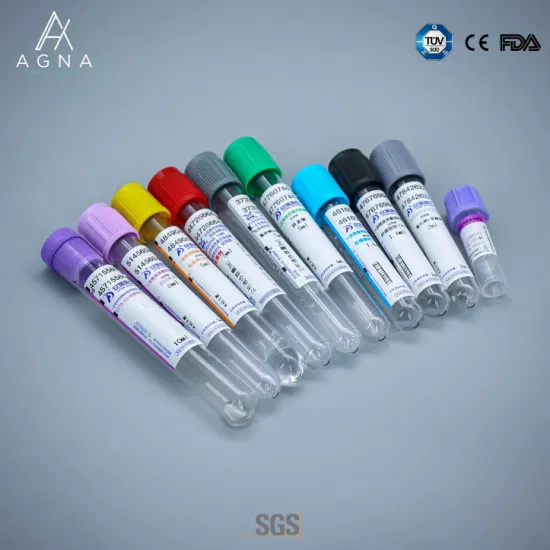 Boîte médicale Prp jetable sous vide Acd Vacutainer Tube de prélèvement d'échantillons de sang/Tubes capuchon moule CE/FDA/ISO à vendre